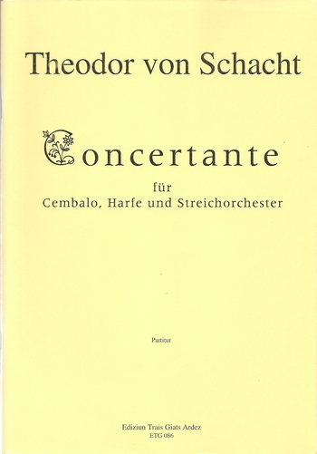 Concertante für Cembalo, Harfe und Streichorchester