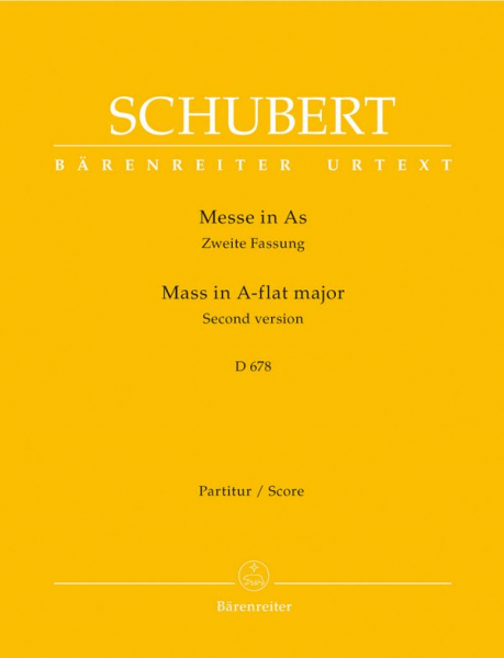 Messe As-Dur D678 2. Fassung für Soli, gem Chor und Orchester