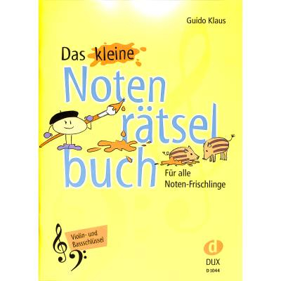 Rätselbuch Das kleine Notenrätselbuch - Violin- und Bassschlüssel