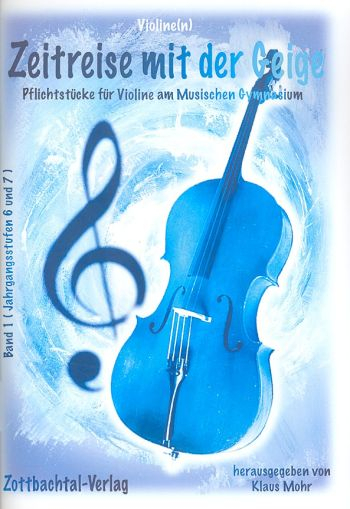 Zeitreise mit der Geige (+CD) für 1-2 Violinen und Klavier