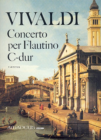 Concerto C-Dur op.44,11 für Flautino (Altblockflöte), Streicher und Bc