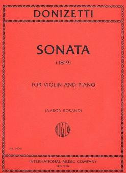 Sonata for violin and piano