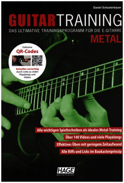 Guitar Training Metal (+QR-Codes) für E-Gitarre/Tabulatur