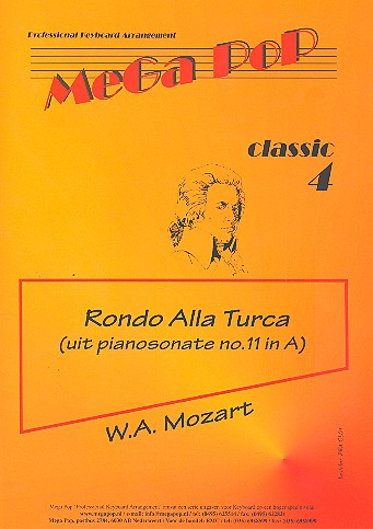 Rondo Alla Turca für Keyboard