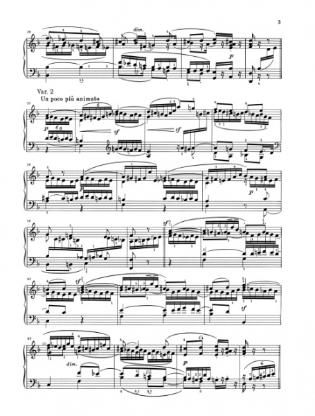 Spielstück für Klavier Variations serieuses op. 54