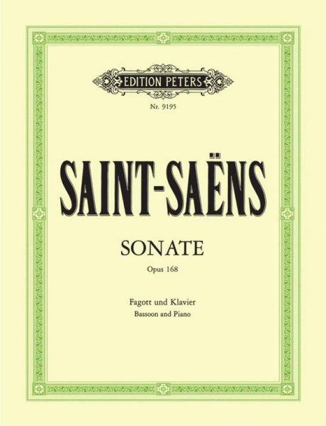 Sonate op.168 für Fagott und Klavier