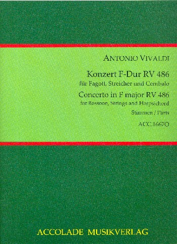 Konzert F-Dur RV486 für Fagott, Streichorchester und Cembalo