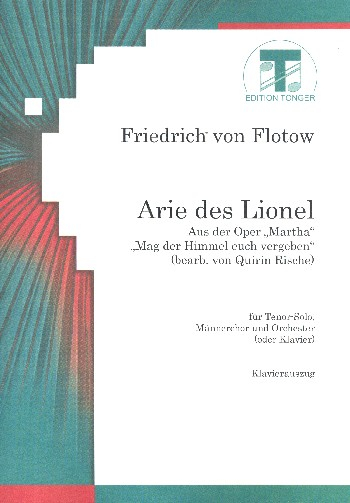 Mag der Himmel euch vergeben für Tenor, Mönnerchor und Orchester (Klavier)