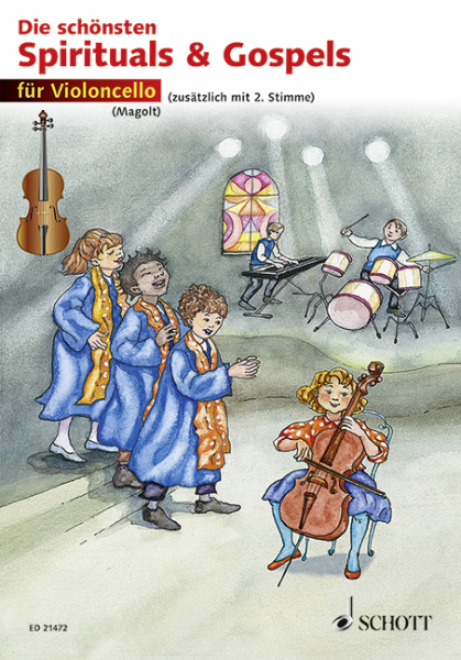 Spielband Cello Die schönsten Spirituals und Gospels