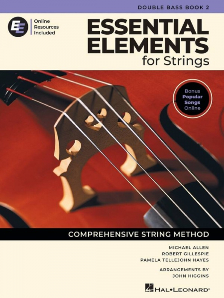 Essential Elements for Strings vol. 2 (+Online-Resources) for double bass
