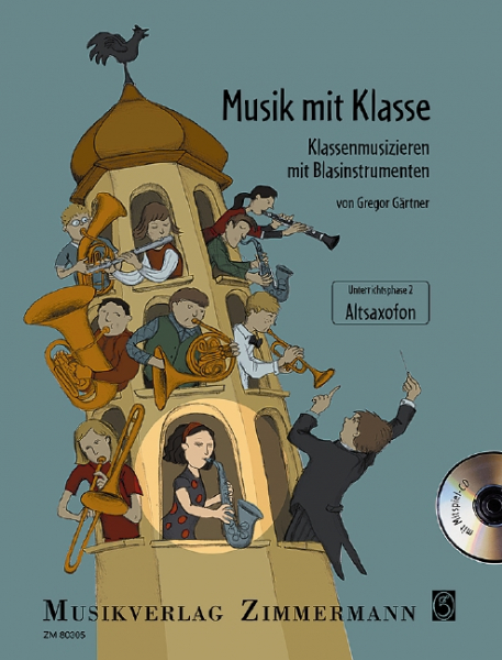 Musik mit Klasse - Unterrichtsphase 2 (+CD) für Altsaxophon