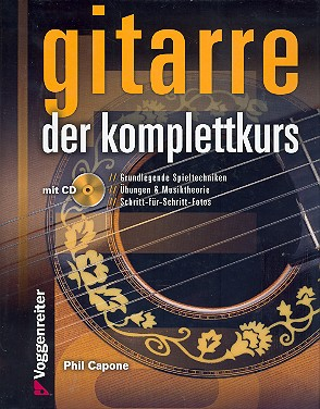 Gitarre - Der Komplettkurs (+CD) für Gitarre/Tabulatur