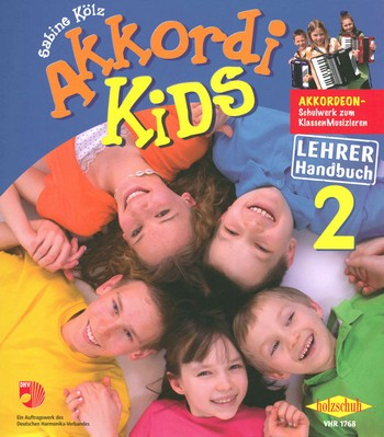 Akkordi Kids - Lehrerhandbuch Band 2 für Akkordeon