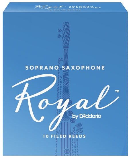 B-Sopran-Sax-Blatt D'Addario Woodwinds Royal, Stärke 3,5