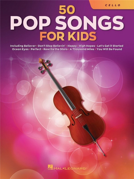Spielbuch für Cello 50 Pop Songs for Kids