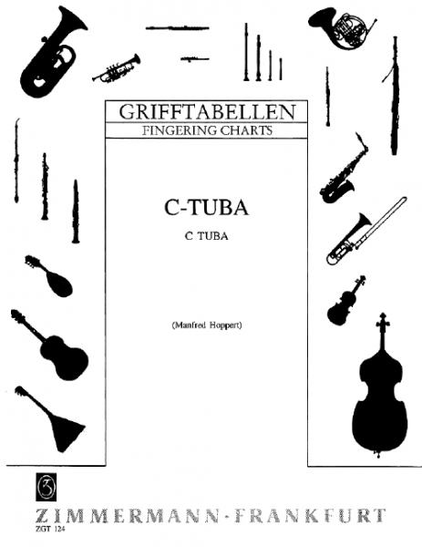 Grifftabelle für C-Tuba