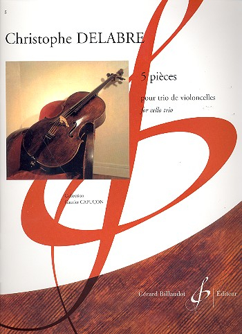 5 Pièces pour violoncelles partition et parties