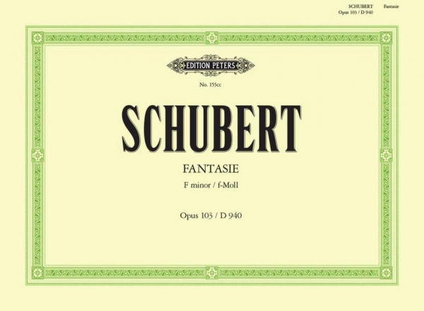 Fantasie f-Moll D940 op.103 für Klavier zu 4 Händen