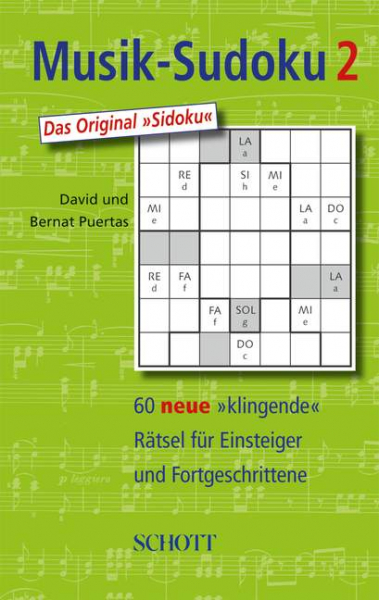 Musik-Sudoku (HP10/12) Band 2 60 neue &quot;klingende&quot; Rätsel für Einsteiger und Fortgeschrittene