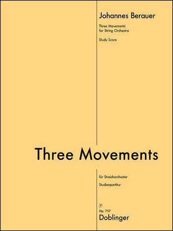 Three Movements für Streichorchester