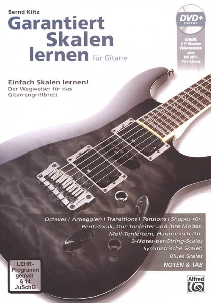 Schule für Gitarre Garantiert Skalen lernen