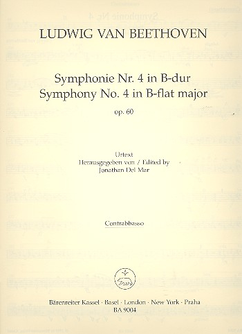 Sinfonie B-Dur Nr.4 op.60 für Orchester