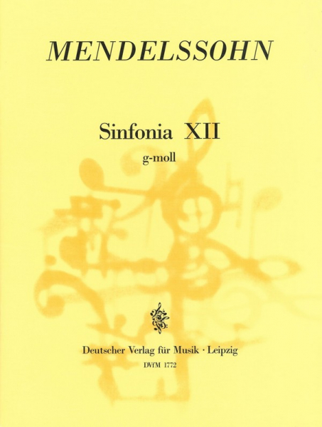 Sinfonia g-Moll Nr.12 für Streichorchester