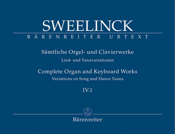 Sämtliche Orgel- und Klavierwerke Band 4 Teil 1 Lied und Tanzvariationen