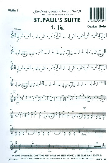 St. Paul&#039;s Suite for orchestra