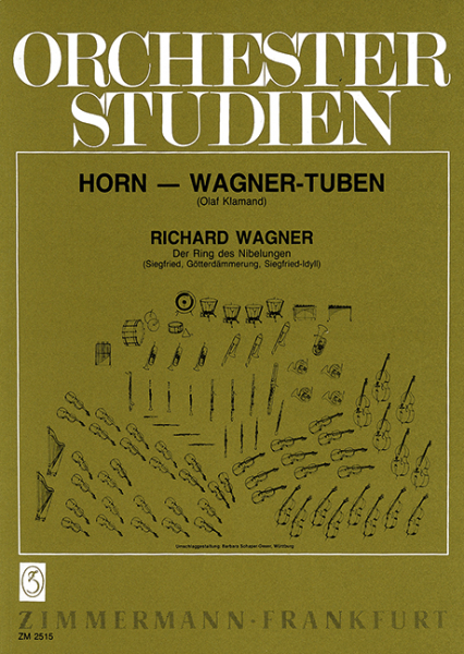 Orchesterstudien Horn (Wagner-Tuba) Siegfried und Götterdämmerung