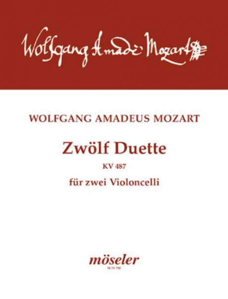 12 Duette für 2 Violoncelli