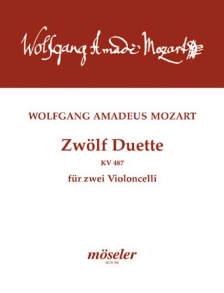 12 Duette für 2 Violoncelli