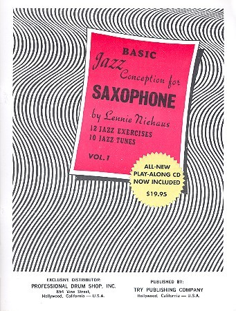 Übungsbuch für Saxophon Basic Jazz Conception Band 1
