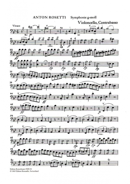 Sinfonie g-Moll für Orchester