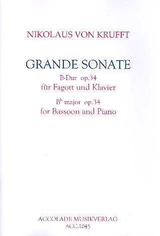 Grande Sonate B-Dur op.34 für Fagott und Klavier