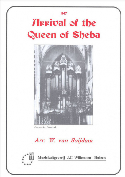 Arrival of the Queen of Sheba for organ