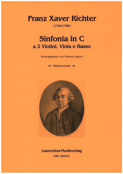 Sinfonia in C für 10 Violinen, 3 Violas, 3 Violoncellos und 2 Kontrabasse