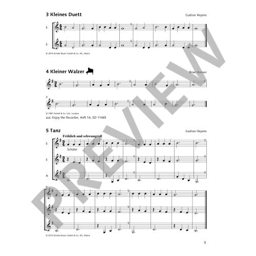 Spielbuch für Sopranblockflöte Spiel und Spaß mit der Blockflöte 1 - Spielbuch