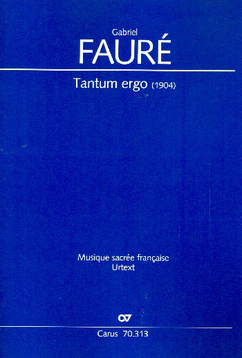 Tantum ergo in Ges (in F-Dur) für Sopran (Tenor), gem Chor (SATB), Streicher und Orgel