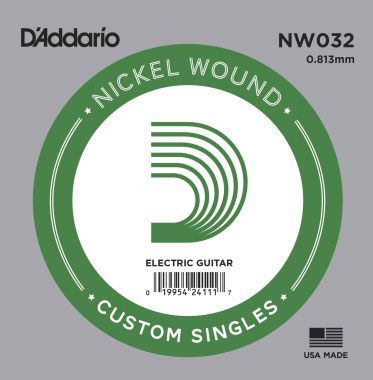 Einzelsaite D´Addario Acoustic/Electric NW032