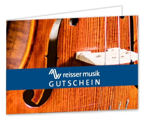 Geschenkgutschein Reisser Motiv Streichinstrument