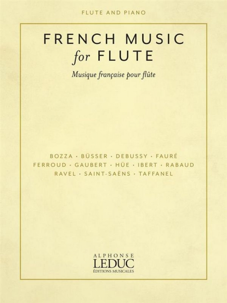 French Music for flute and piano