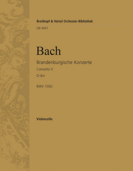 Brandenburgisches Konzert D-Dur Nr.5 BWV1050 für Orchester
