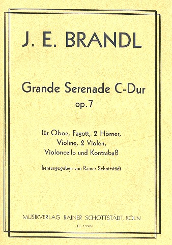 Grande Serenade C-Dur op.7 für Oboe, Fagott, 2 Hörner, Violine,