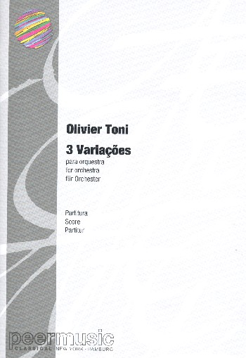 3 Variacoes für Orchester