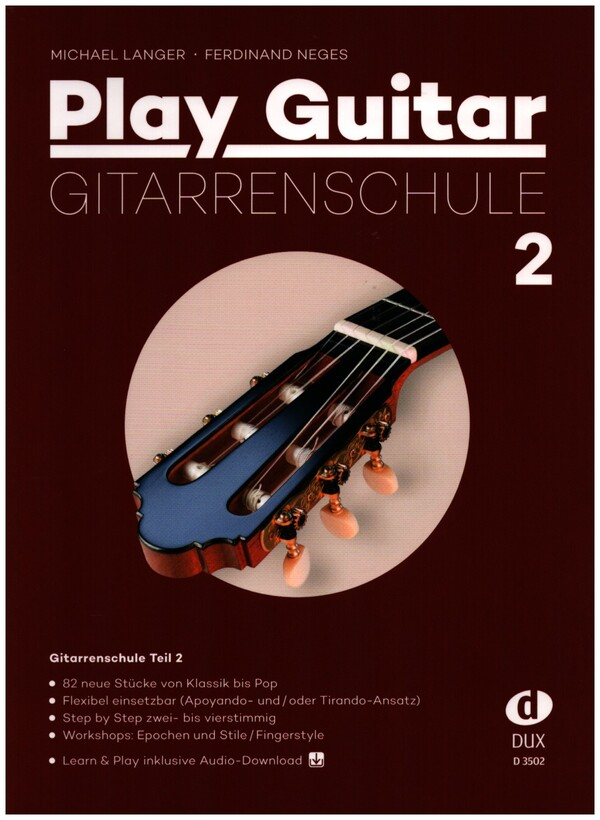 Ancora Verlagsservice Gmbh & Co.kg Gitarrenschule Play Guitar Gitarrenschule 2