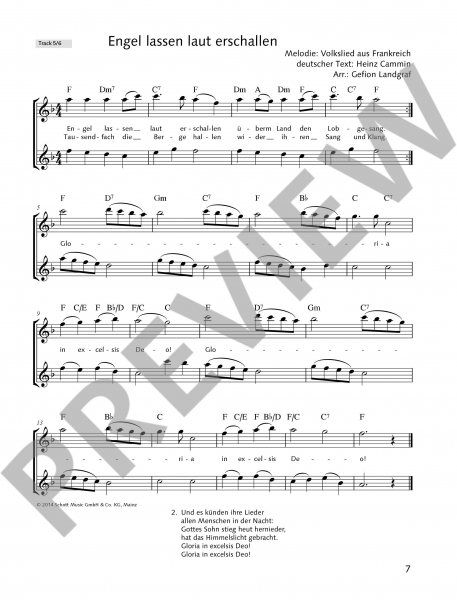 Weihnachtsliederbuch für Querflöte Das fröhliche Weihnachtsliederheft