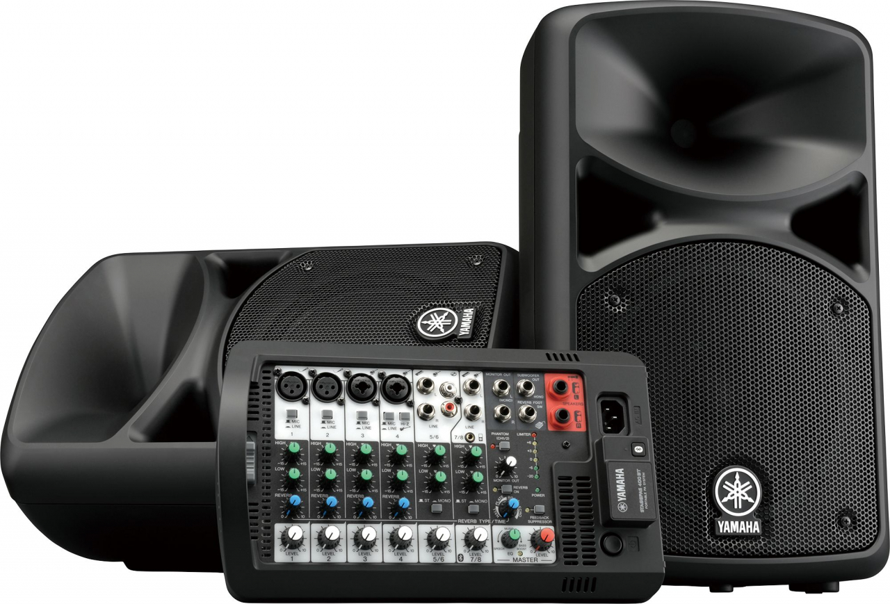 Yamaha Stagepas 400BT Klein-PA, integrierter Powermixer mit Bluetooth - Image 2