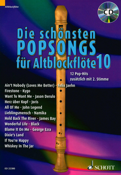 Sammelband Die schönsten Popsongs 10
