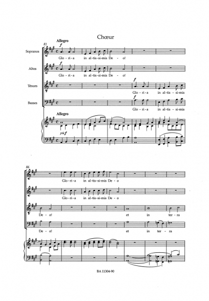 Klavierauszug Oratorio de Noël op.12